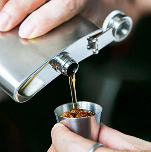 Stainless Spirit Cup Quartet with Holder