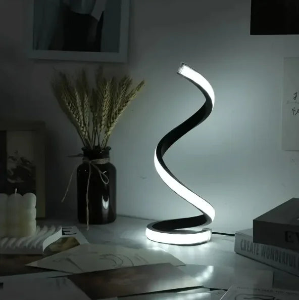 Sleek USB Spiral Lamp