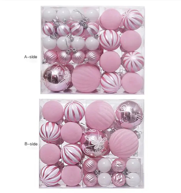 Festive Elegance Christmas Ornaments Set