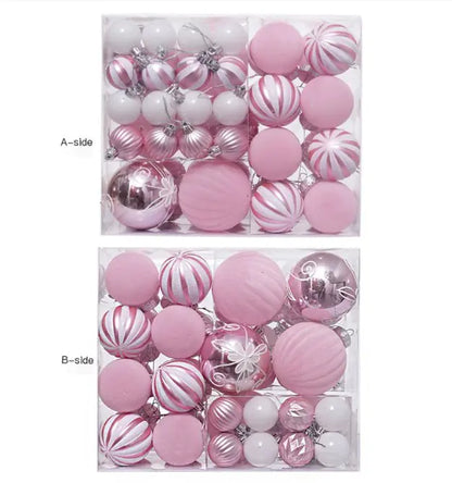 Festive Elegance Christmas Ornaments Set