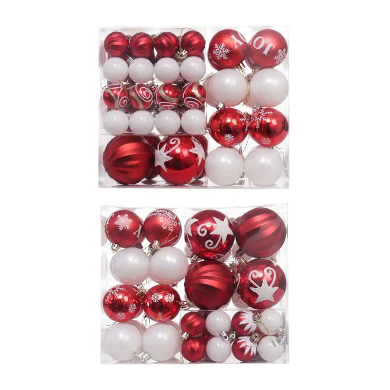 Festive Elegance Christmas Ornaments Set