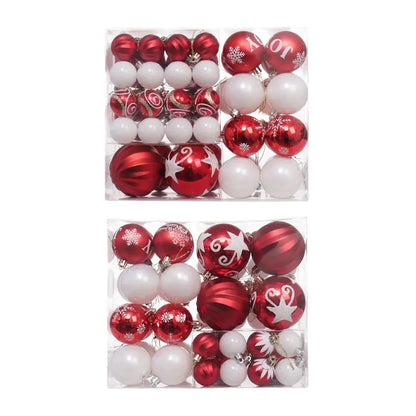Festive Elegance Christmas Ornaments Set
